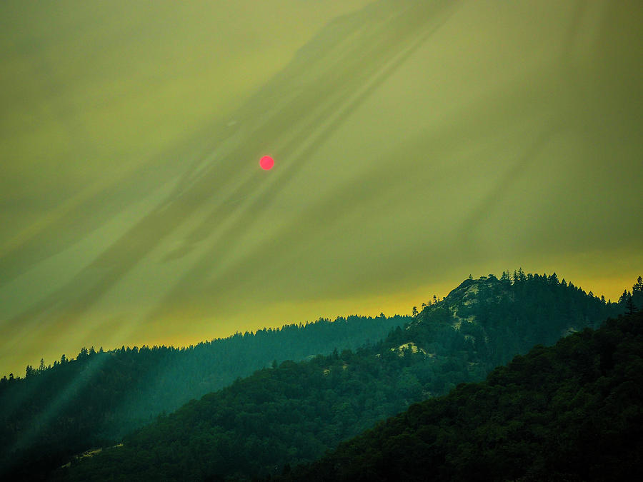 Fiery Sun 1 Photograph by Rebecca Dru