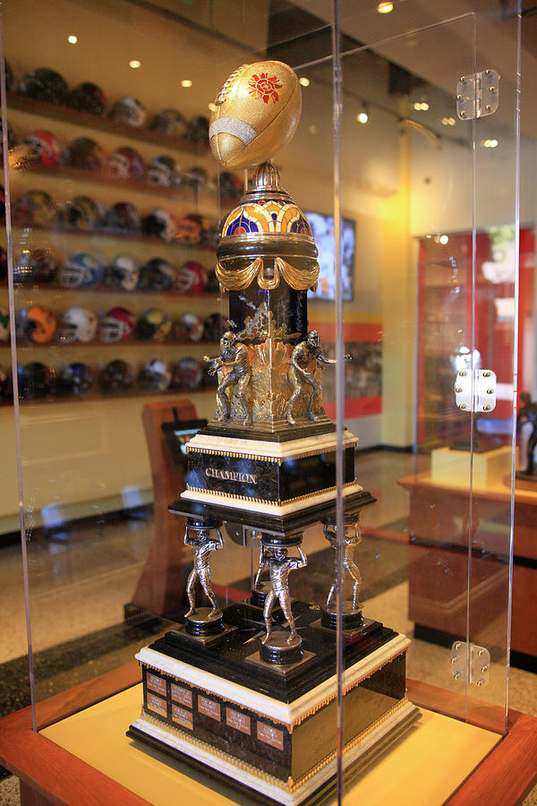 Fiesta Bowl Trophy Photograph by Chris Smith