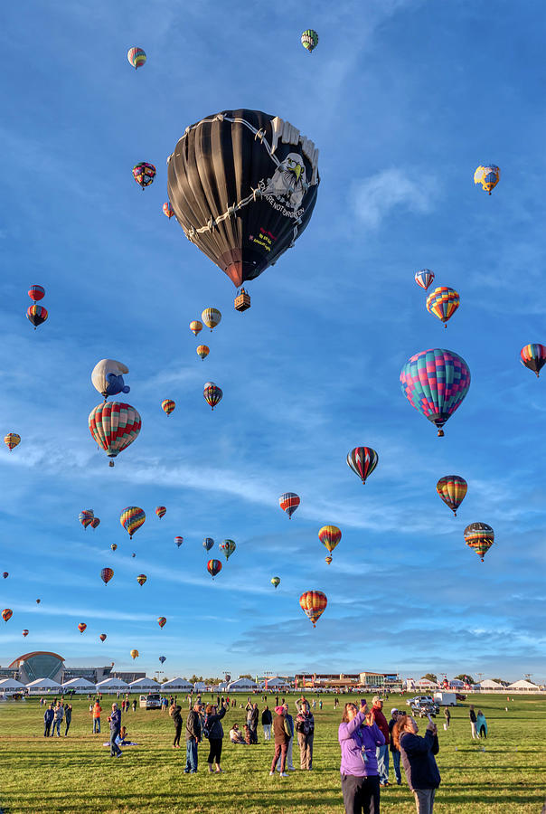 Fiesta Crowd Photograph by Mark Chandler - Fine Art America