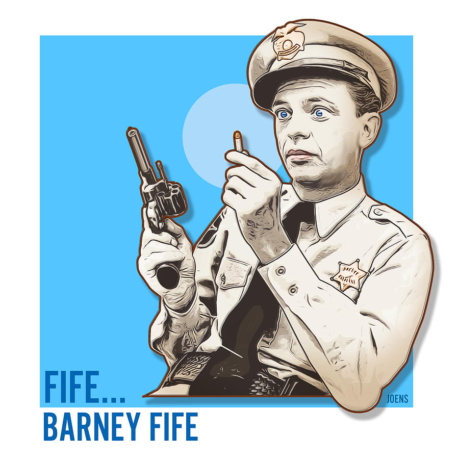 Barney Fife Digital Art - Fife Barney Fife by Greg Joens