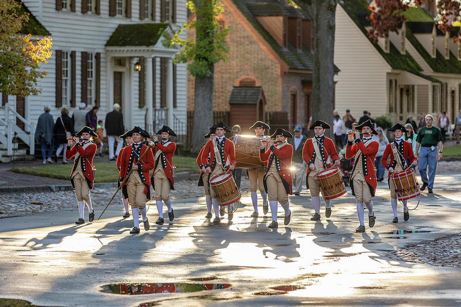 Fifes and Drums in Colonial Williamsburg Photograph by Rachel Morrison
