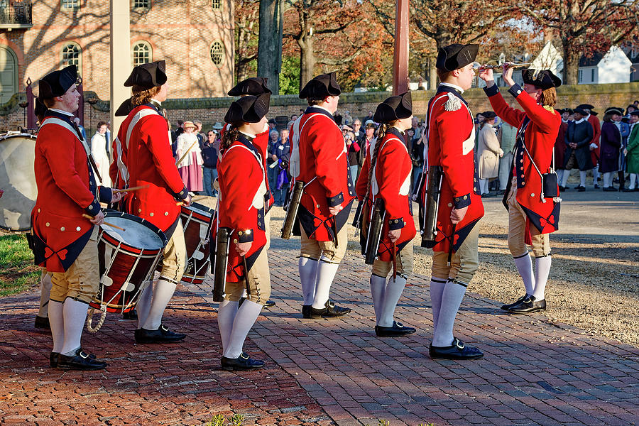 Fifes and Drums Regiment Photograph by Sally Weigand