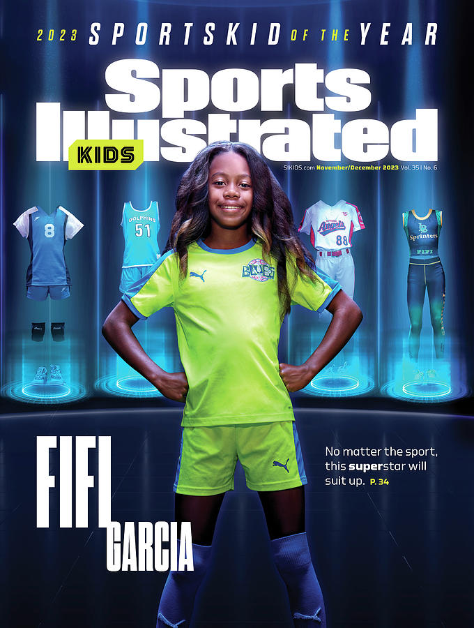 Fifi Garcia, 2023 SportsKid of the Year Issue Cover Photograph by Sports Illustrated
