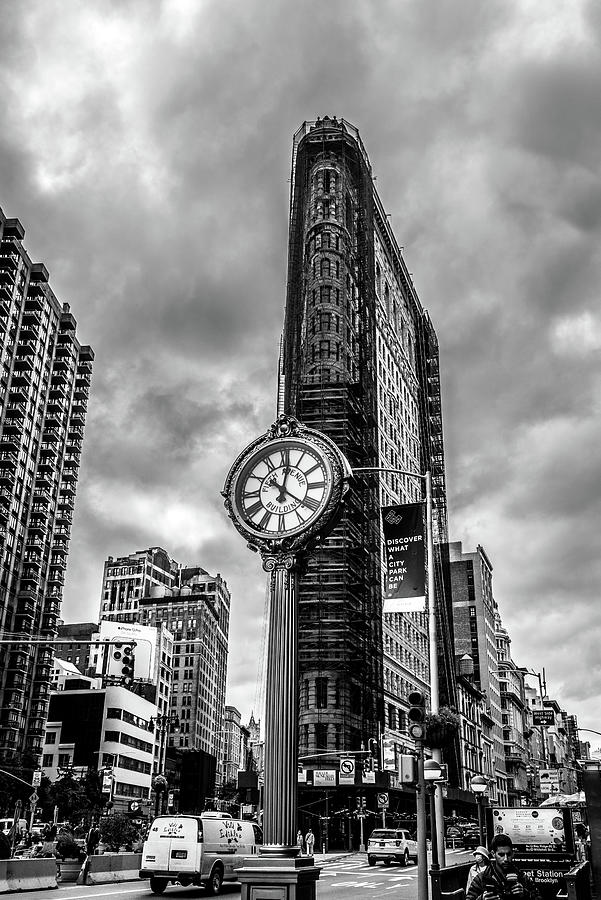 Fifth Ave Building Clock Photograph by James L Bartlett