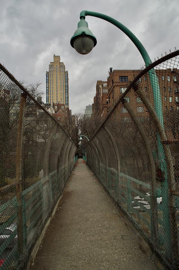 East Fifty First Street Pedestrian Crossing Over FDR Drive Photograph ...