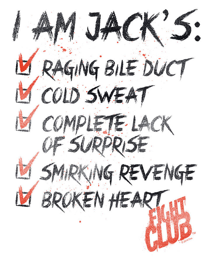 Fight Club I Am Jacks Digital Art by Roberto Schilling Fine Art America