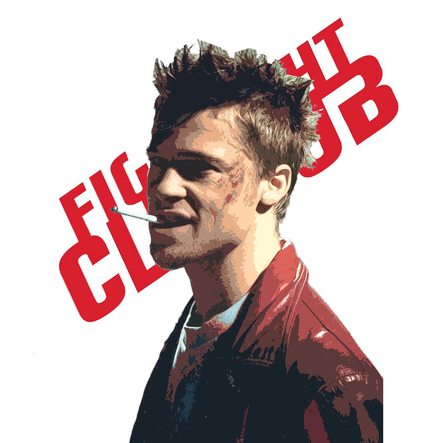 fight club pop art Poster music Painting by Gary Claire - Fine Art America