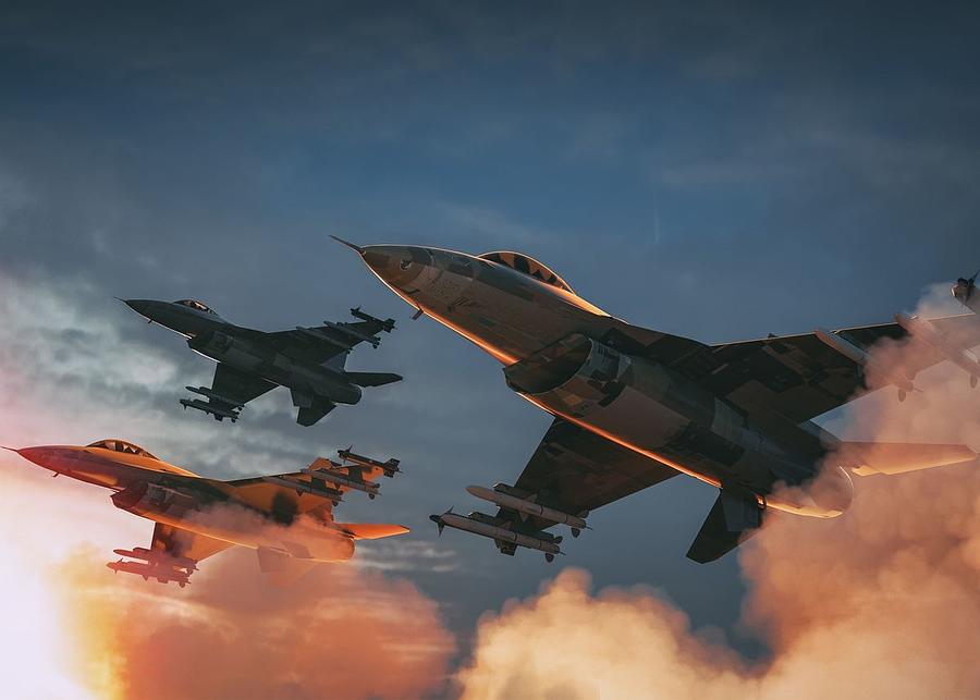 Fighter Jets Conquer the Skies with Fighter Aircraft Unleash Your Inner ...