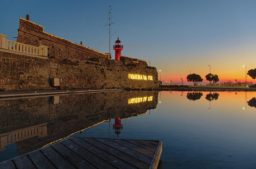 Figueira da Foz during sunset Photograph by Angelo DeVal
