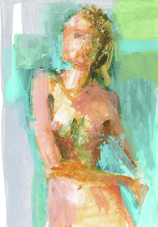 Figure 201207 Painting by Chris N Rohrbach