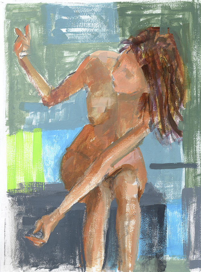 Figure 201409 Painting by Chris N Rohrbach