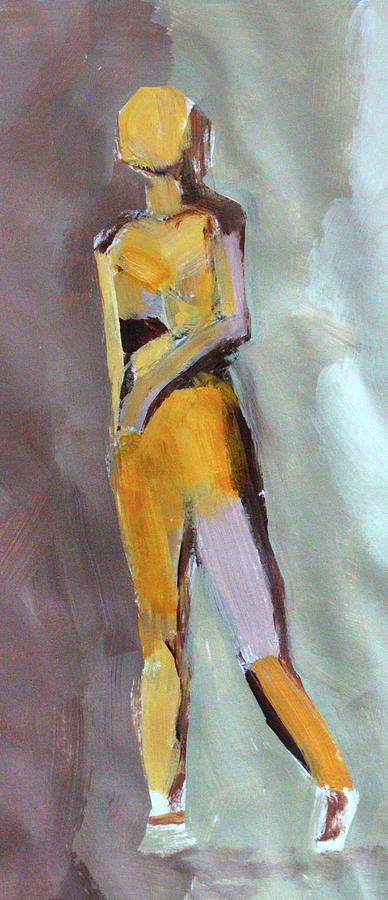 Figure Study Painting - Figure Study 1 by Nancy Merkle
