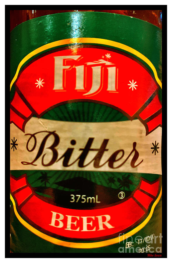 Fiji Beer Photograph by Michael Sowa - Pixels