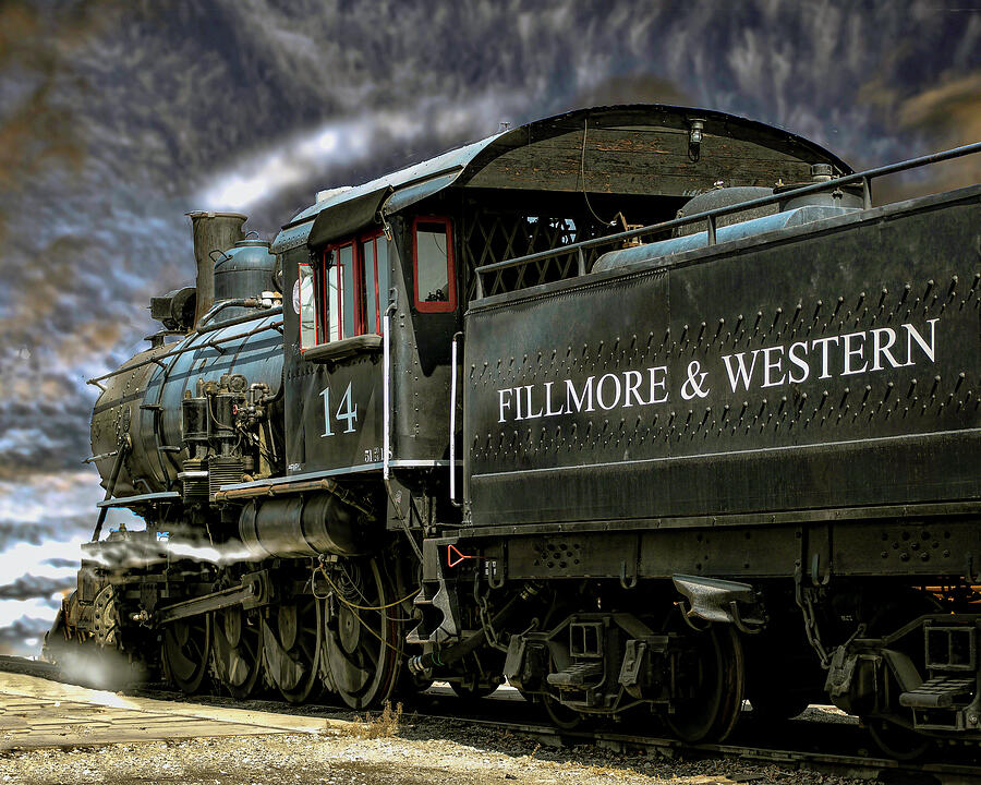 Transportation Photograph - Fillmore  Western No14 by William Havle