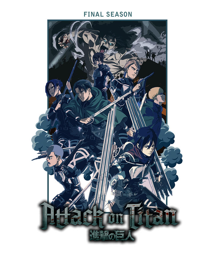 Poster Attack on Titan (Shingeki no kyojin) - Collage | Wall Art, Gifts &  Merchandise 