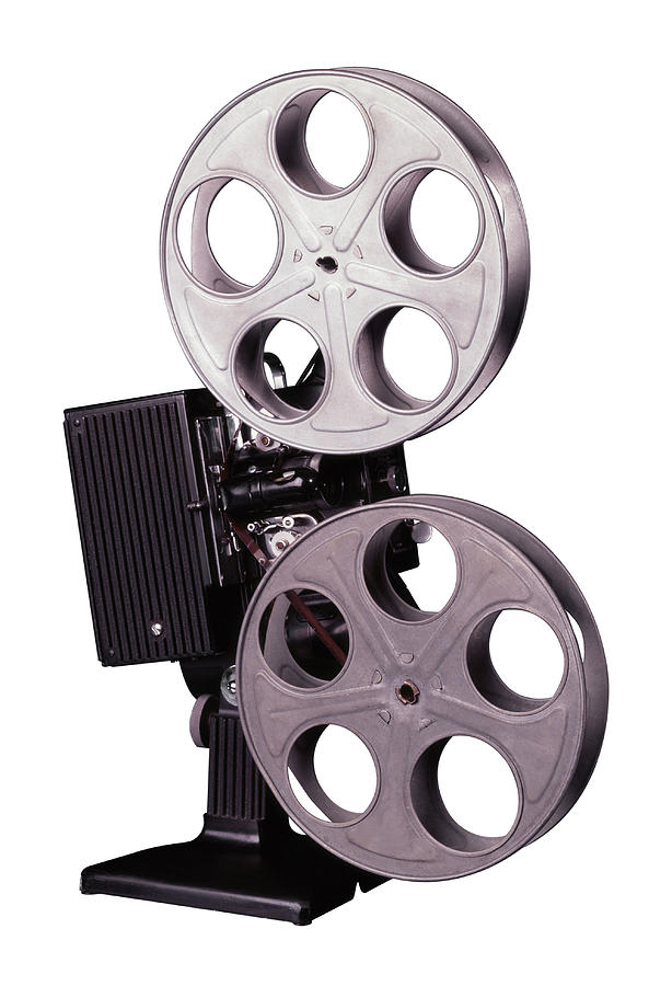 Film projector Photograph by Brand X Pictures