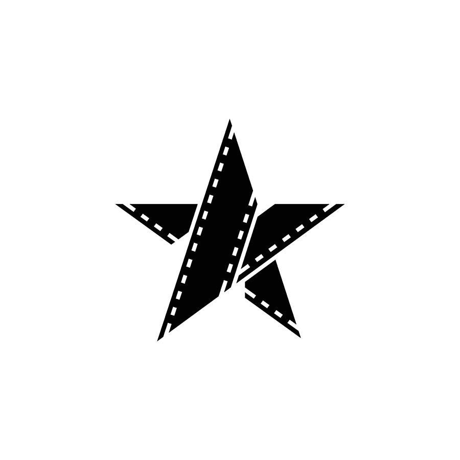 Film Star Logo Drawing by Mesut Ugurlu