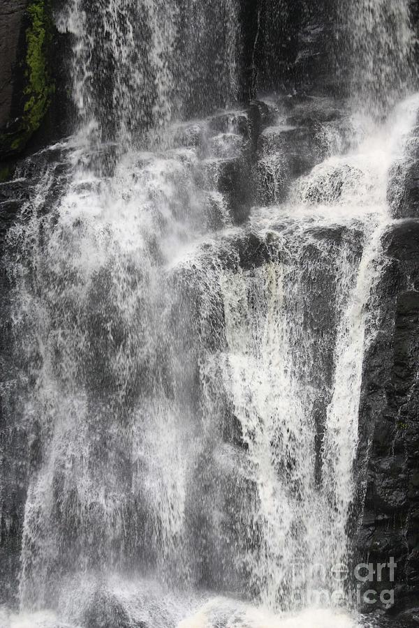 Waterfall Photograph - Third Drop Of The Bushkill Waterfalls by John Telfer