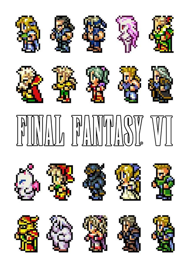 download final fantasy 6 pixel art