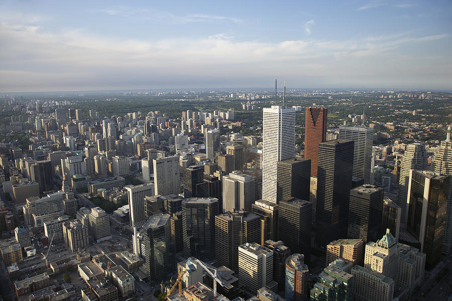 Financial District of Toronto. Photograph by Guy Vanderelst