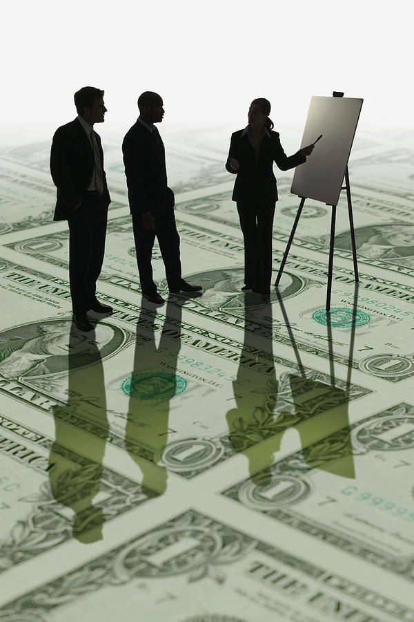 Financial presentation Photograph by Comstock Images
