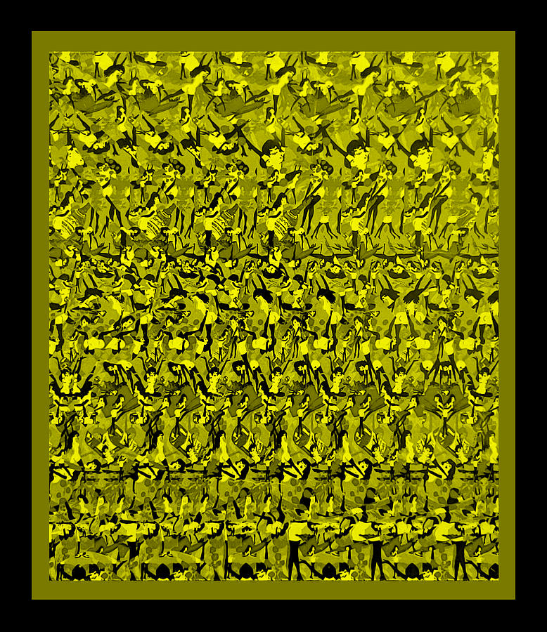 FIND THE BUNNY in Yellow Photograph by Rob Hans