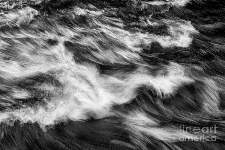 Findhorn Flurry Abstract Photograph by Tim Gainey