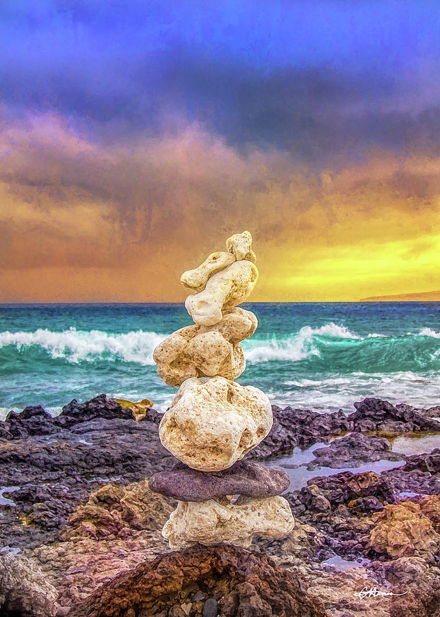 Finding Balance Digital Art by Cindy Collier Harris