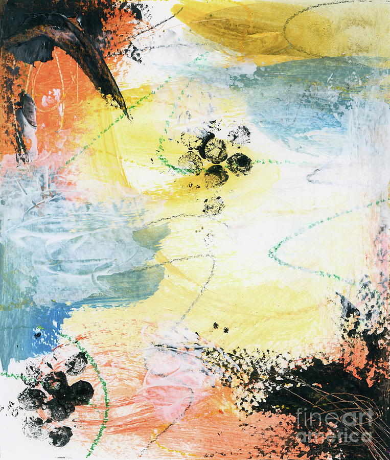 Abstract Expressionist Painting - Finding Bliss 1 Abstract Expressionist Painting by Itaya Lightbourne Abstract Expressionist Painting - Finding Bliss 1 Abstract Expressionist Painting by Itaya Lightbourne