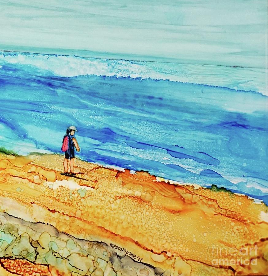 Finding Cape  Fear Painting Painting by Patty Donoghue