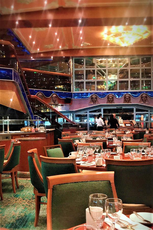 Fine Dining on the Cruise Photograph by Zana Hamed - Fine Art America