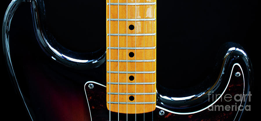Guitar Photograph - Finely Tuned by Bob Christopher