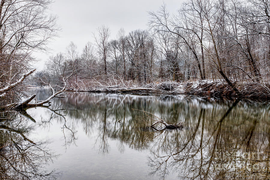 Finley Winter Reflections Photograph by Jennifer White