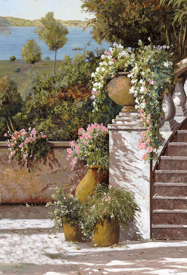 Fiori E Ombre Painting by Guido Borelli Fiori E Ombre Painting by Guido Borelli