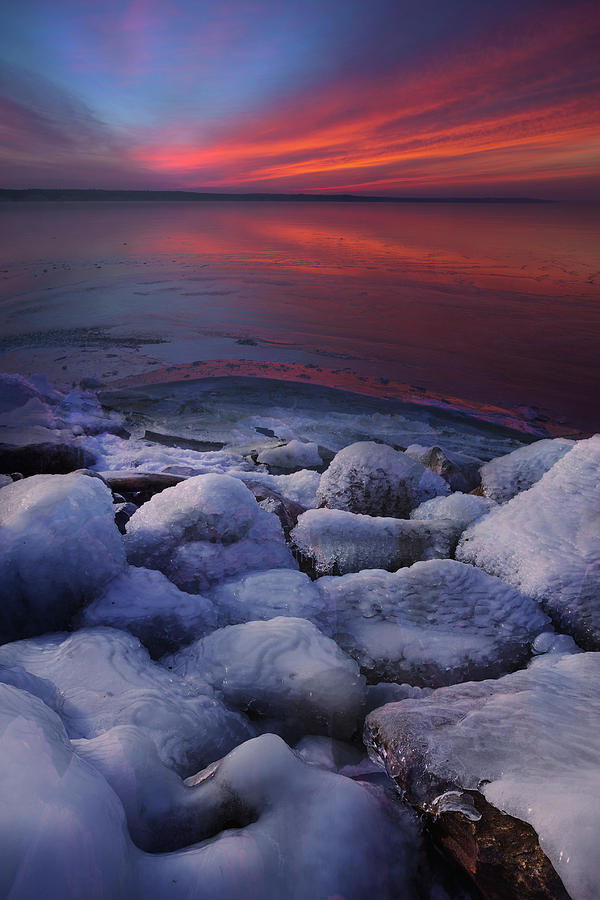Fire and Ice 2 Photograph by Aaron J Groen
