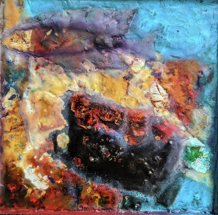 Fire And The Sea 3 Painting