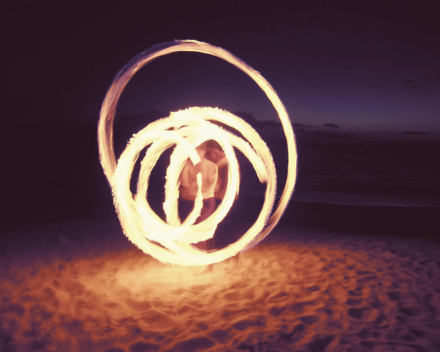 Fire Dancer Photograph by Lupen Grainne