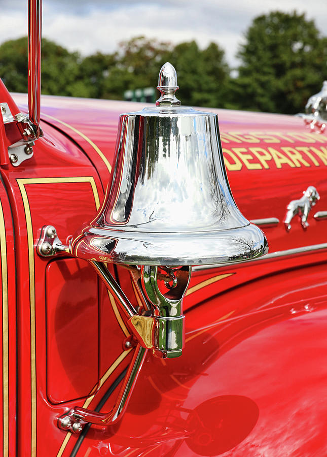 Fire Engine Bell Photograph by Allen Beatty