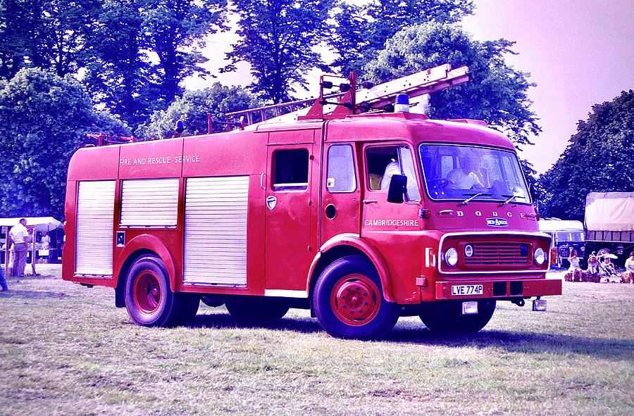 Fire Engine Photograph by Gordon James