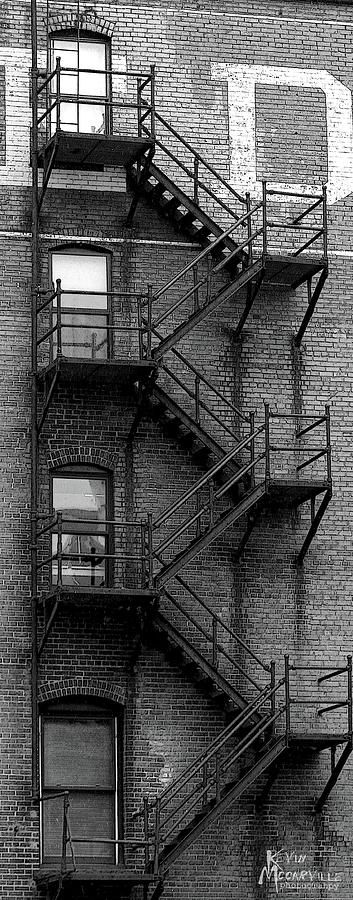 Fire Escape Photograph by Kevin McCarville - Fine Art America