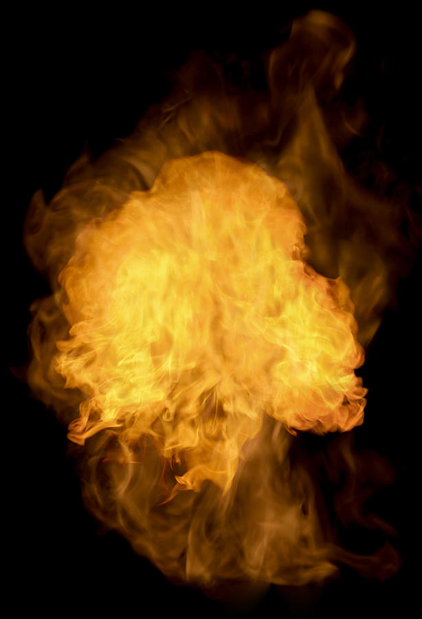 Fire flames Photograph by CollinsChin