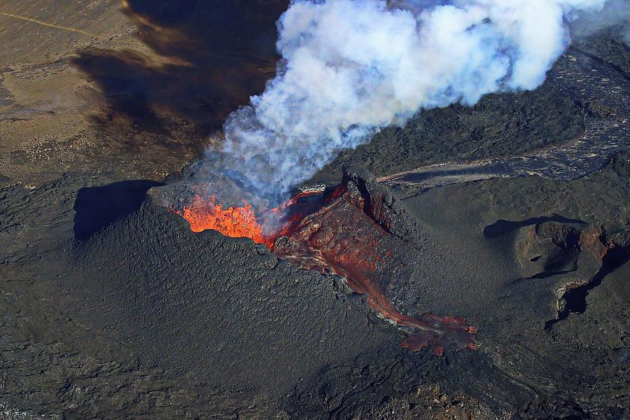 Fire from the air #1 Photograph by Christopher Mathews - Fine Art America