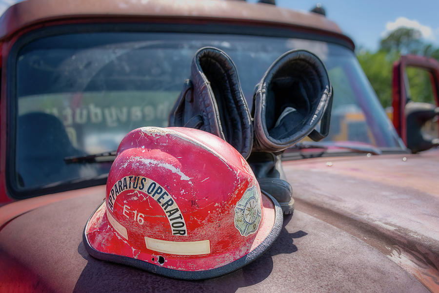 Fire Gear-1 Photograph by John Kirkland