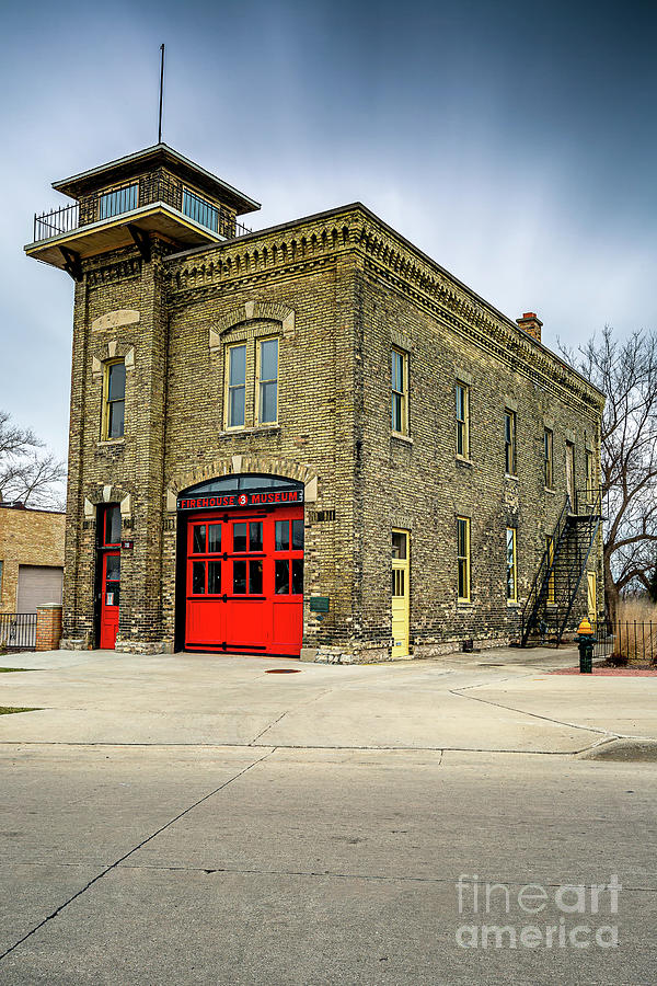 Firehouse Museum Photograph by Andrew Slater
