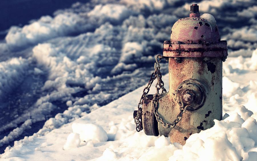 Fire Hydrant with Snow Photograph by Joseph Skompski
