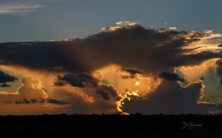 Fire in the Sky #5626 Photograph by Dan Beauvais