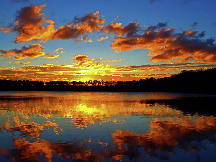 Fire in The Sky Photograph by Dianne Cowen Cape Cod Photography - Fine ...