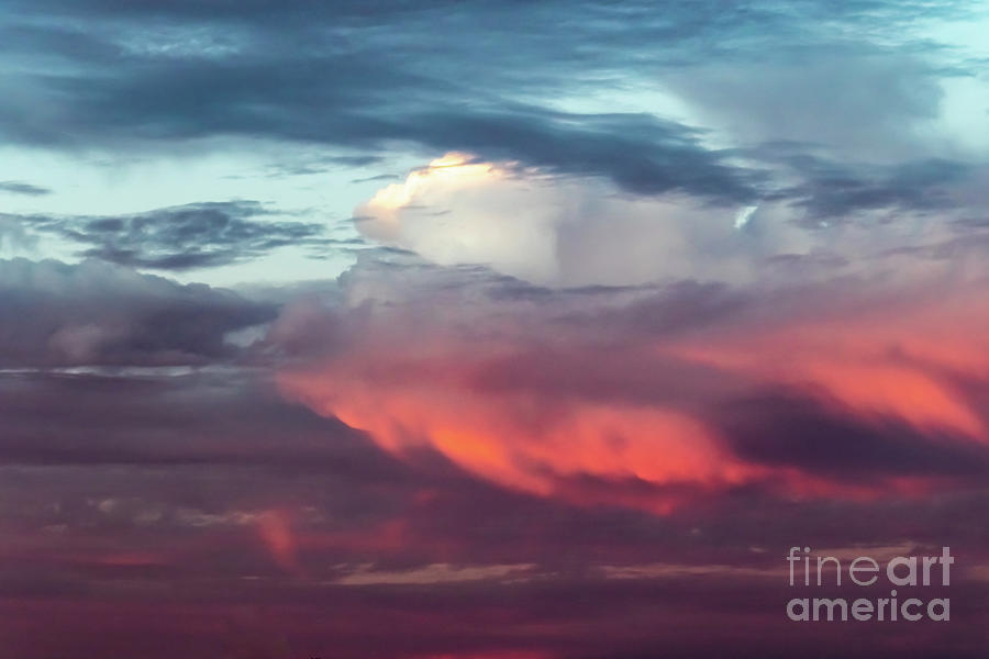 San Diego Photograph - Fire in the Sky  F3624 by Stephen Parker