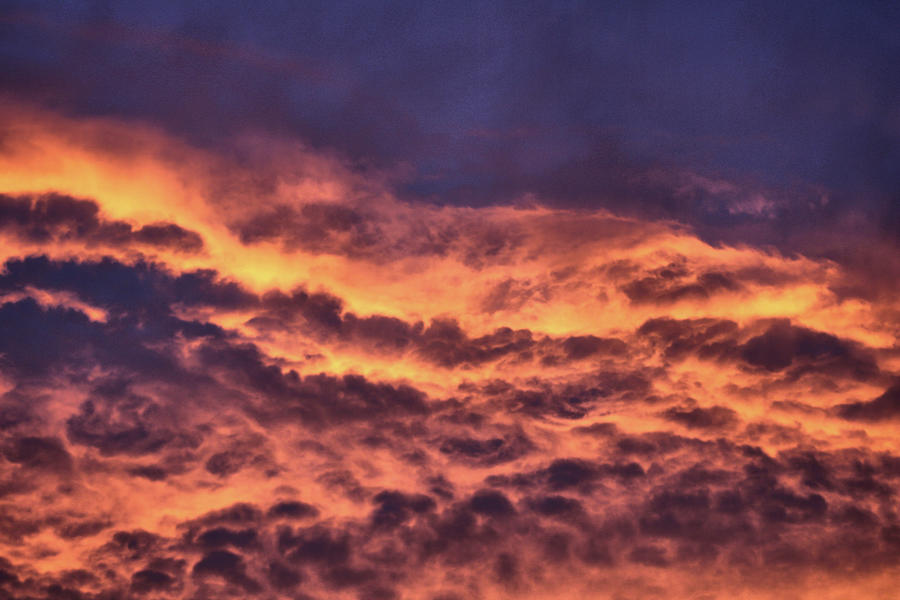 Fire in the Sky II Photograph by Christopher Reed