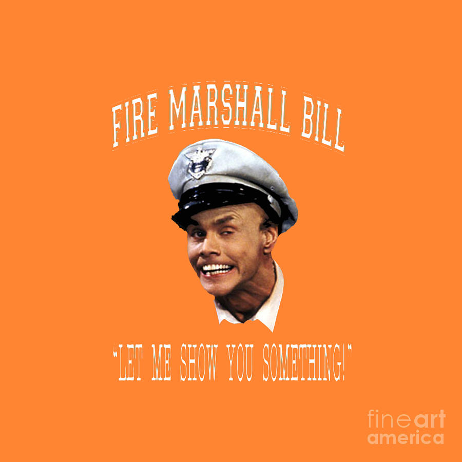 Fire Marshall Bill Drawing by Harsanto Pangestu - Fine Art America